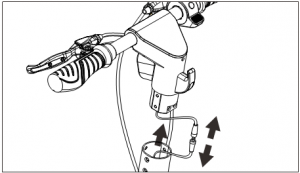 Disassemble scooter unplug scooter controller